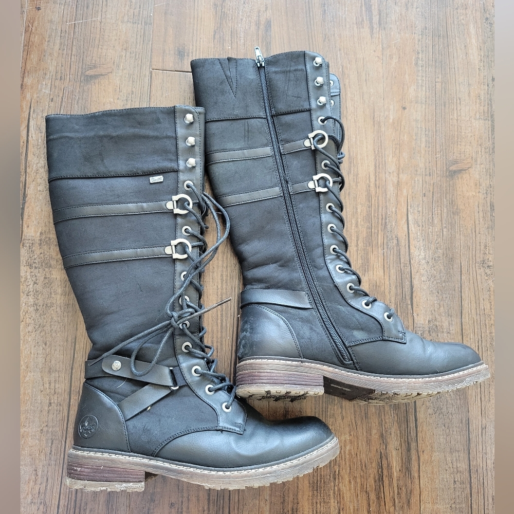 Rieker Tall Insulated Winter Snow Boots